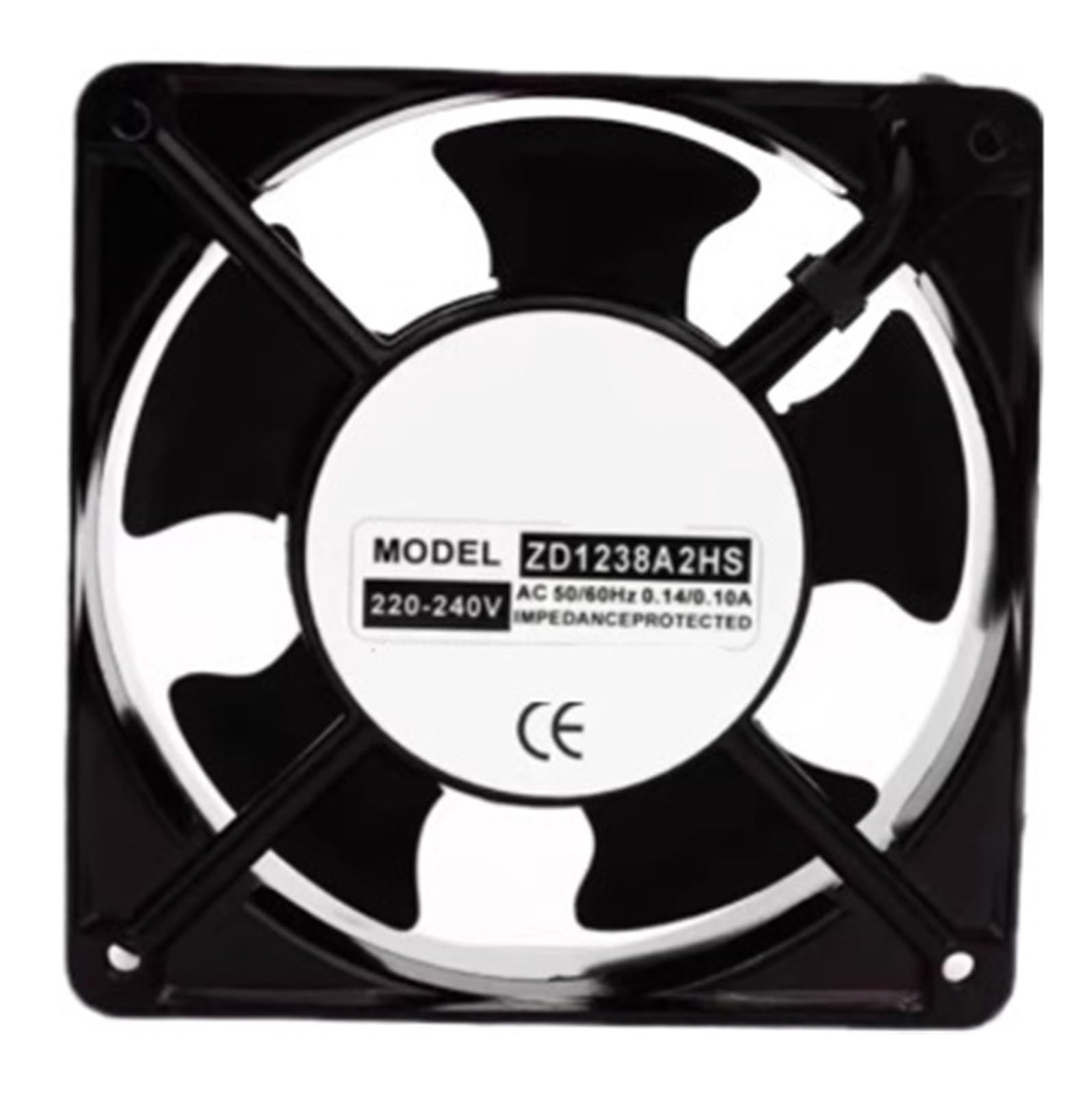 ZBWZXBDJ ZD1238A2HS AC 220V/240V 0.14A/0.1A 120 * 120 * 38MM 12038 12CM Cooling Fan