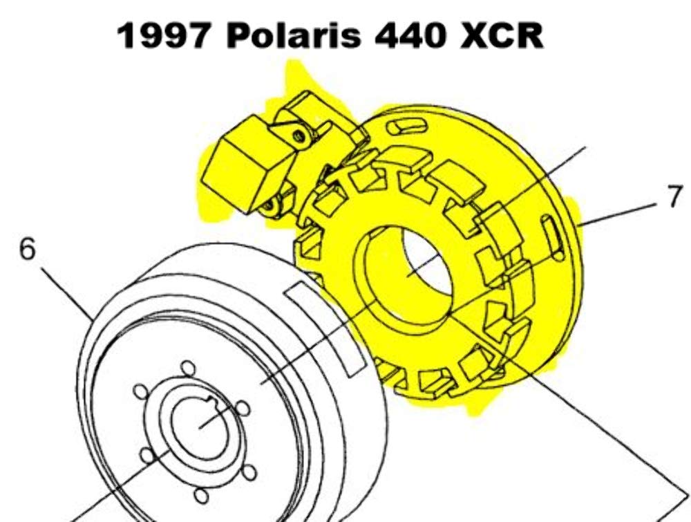 Amazon.com: SPI SM-01355; Stator Assembly Polaris Snowmobile Made