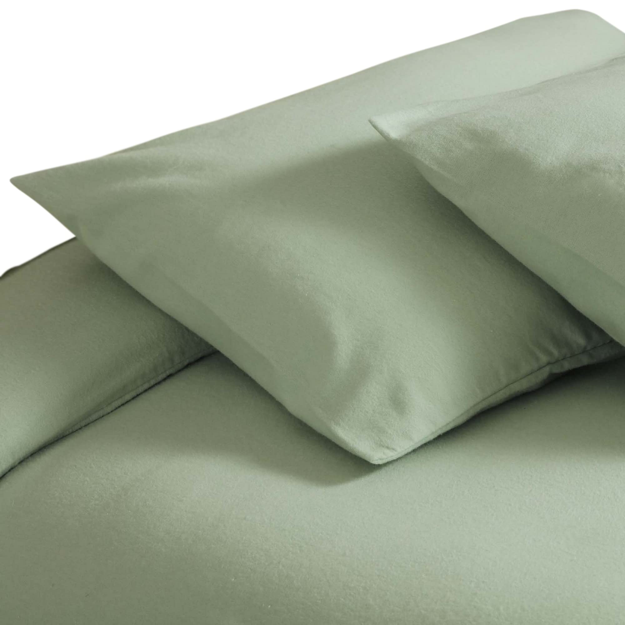 Belledorm   100% Brushed Cotton Housewife Pillowcase Pair Apple, BrandAlley