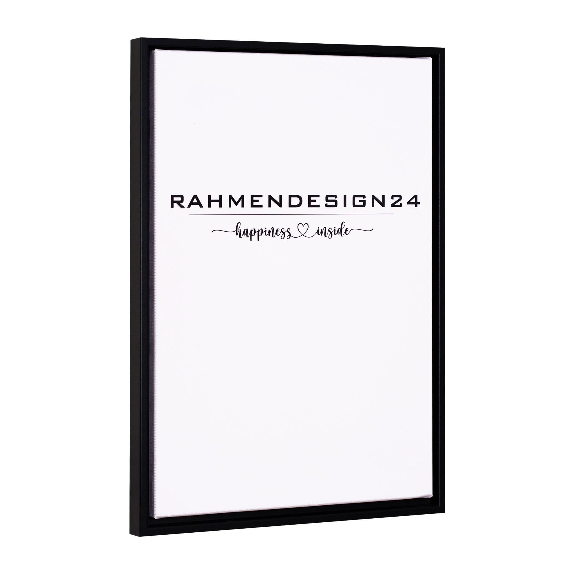 Rama z fugą cieniową Oslo do obrazów na blejtramie i płócien 60x120 czarna (matowa) fuga cieniowana