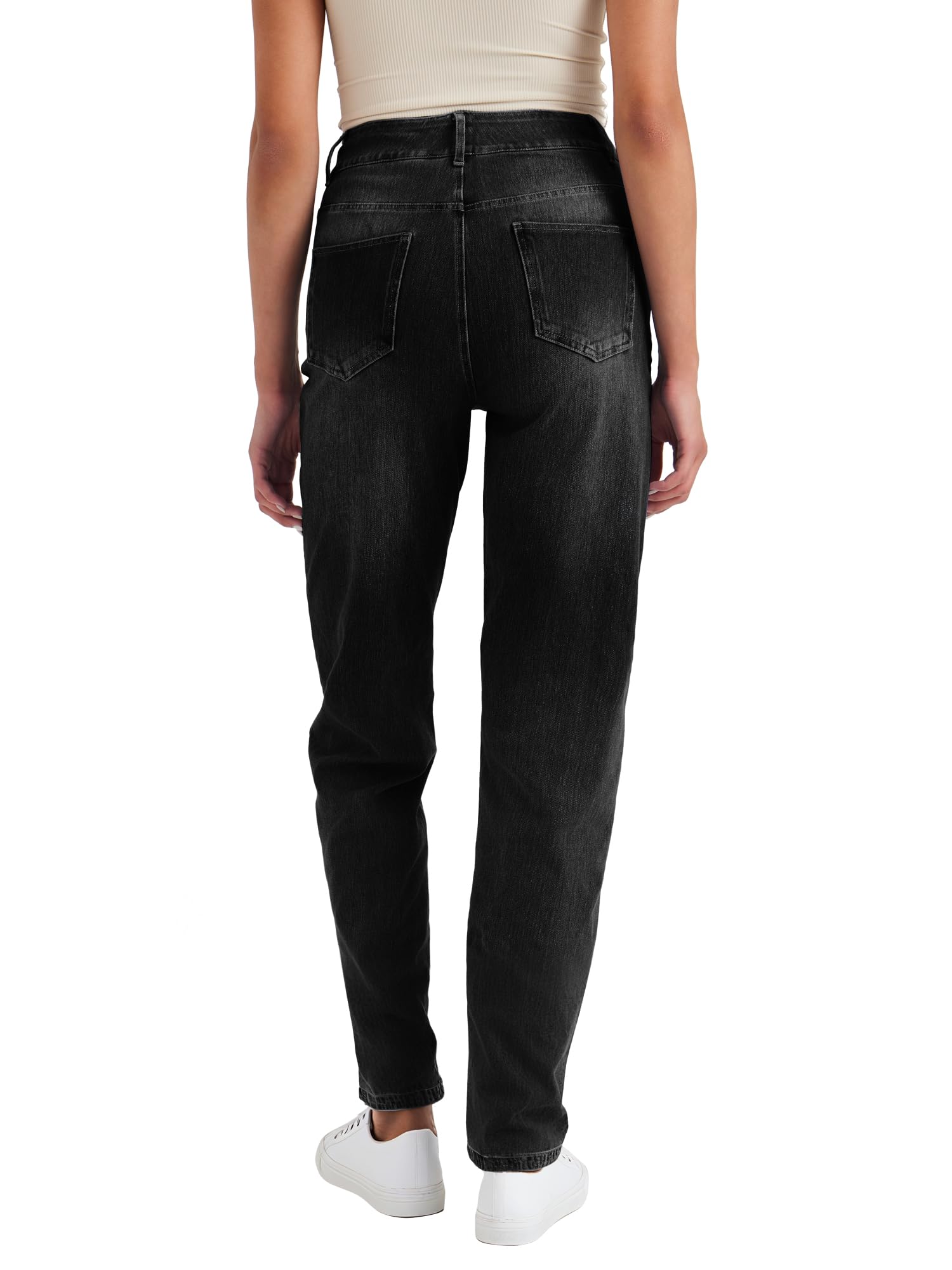 LaiEr Jeans de Yoga à Haute élasticité pour Femmes,Pull on Pantalons de Fitness avec Poches Pantalons à Coupe Bootcut Micro Doux et Confortables,Adaptés aux Sports et de Yoga de Fitness.