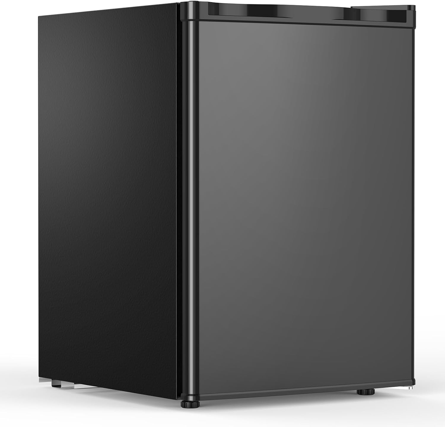 COWSAR Mini refrigerador de 2.6 pies cúbicos con congelador, refrigerador compacto de una sola puerta, 7 ajustes de temperatura ajustable, 2