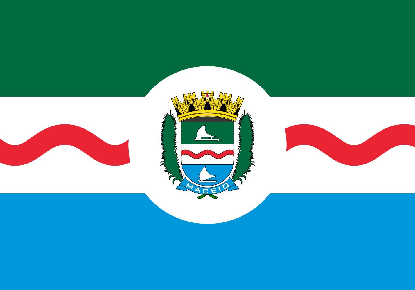 Drapeau Maceió Alagoas un souvenir vibrant du Brésil chez soi