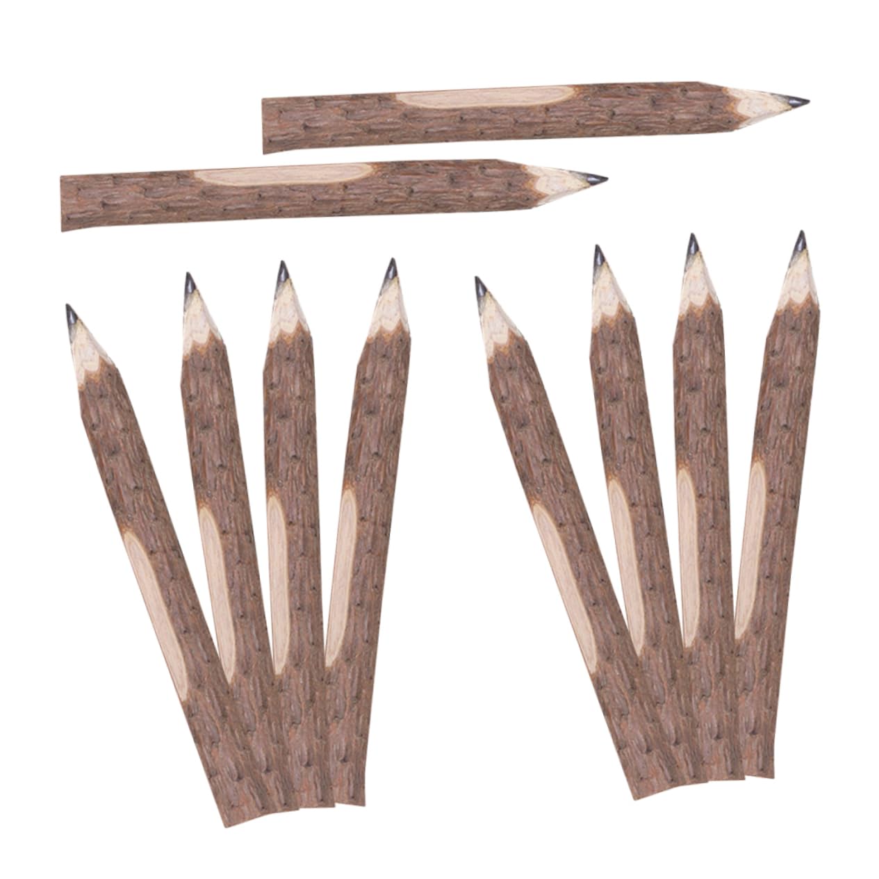SHINEOFI 50piezas Lápices De Madera Naturales De Ecológicos y Multifuncionales Para Escritura y Dibujo Para Artistas