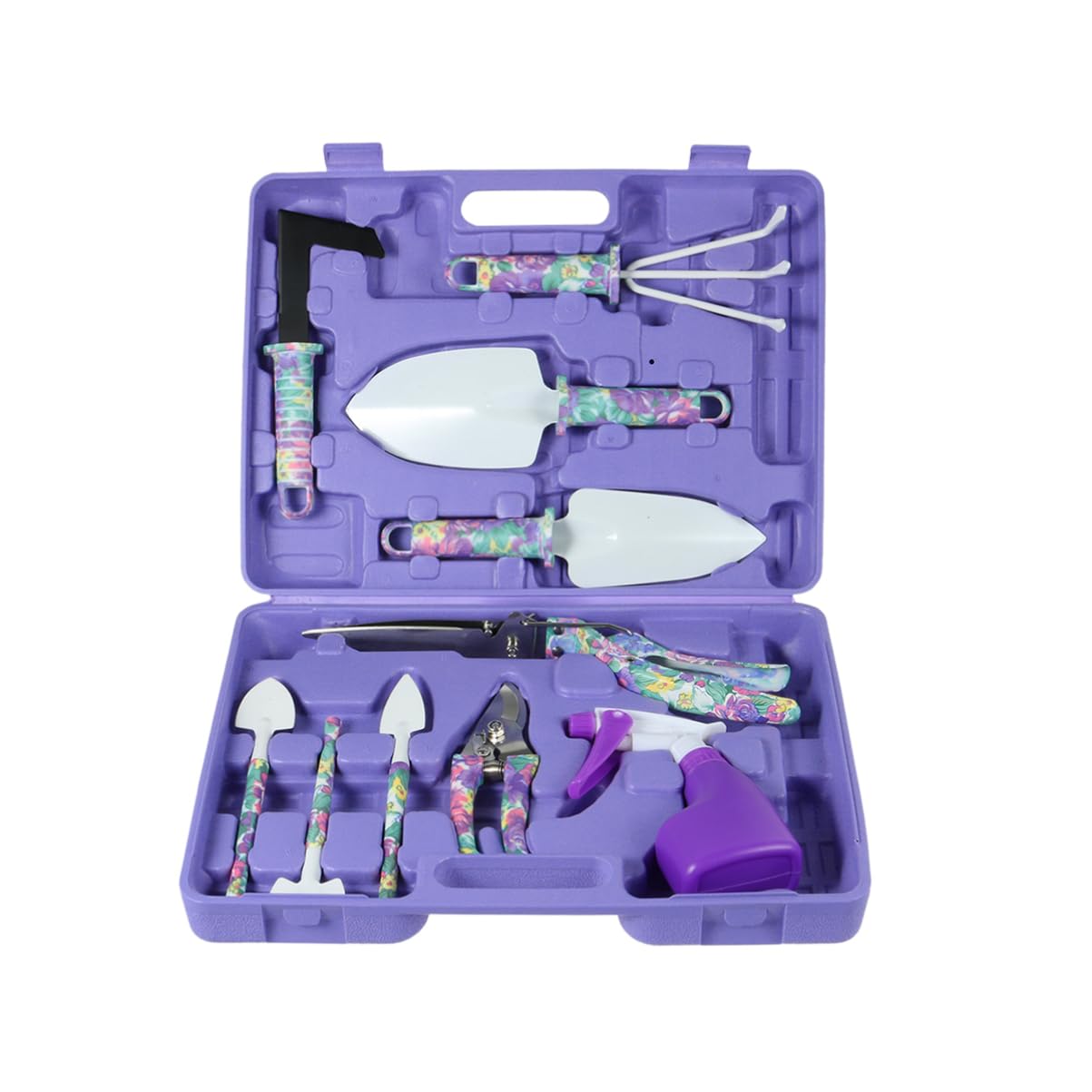 BESPORTBLE Ensemble De 10 Pièces Outil de Jardin Ciseaux Jardinage Ciseaux de Jardin à Outils Fournitures de Jardin Trousse à Outils de Jardin Impression Positionner Suite