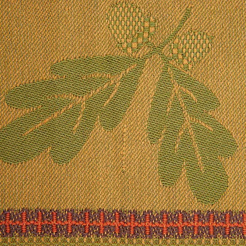 Dii Fall Kitchen Towels Decorative And Absorbent Cotton Jacquard Dish Towel Set, 18X28, Autumn Acorn Leaves, 3 Count #TOP7