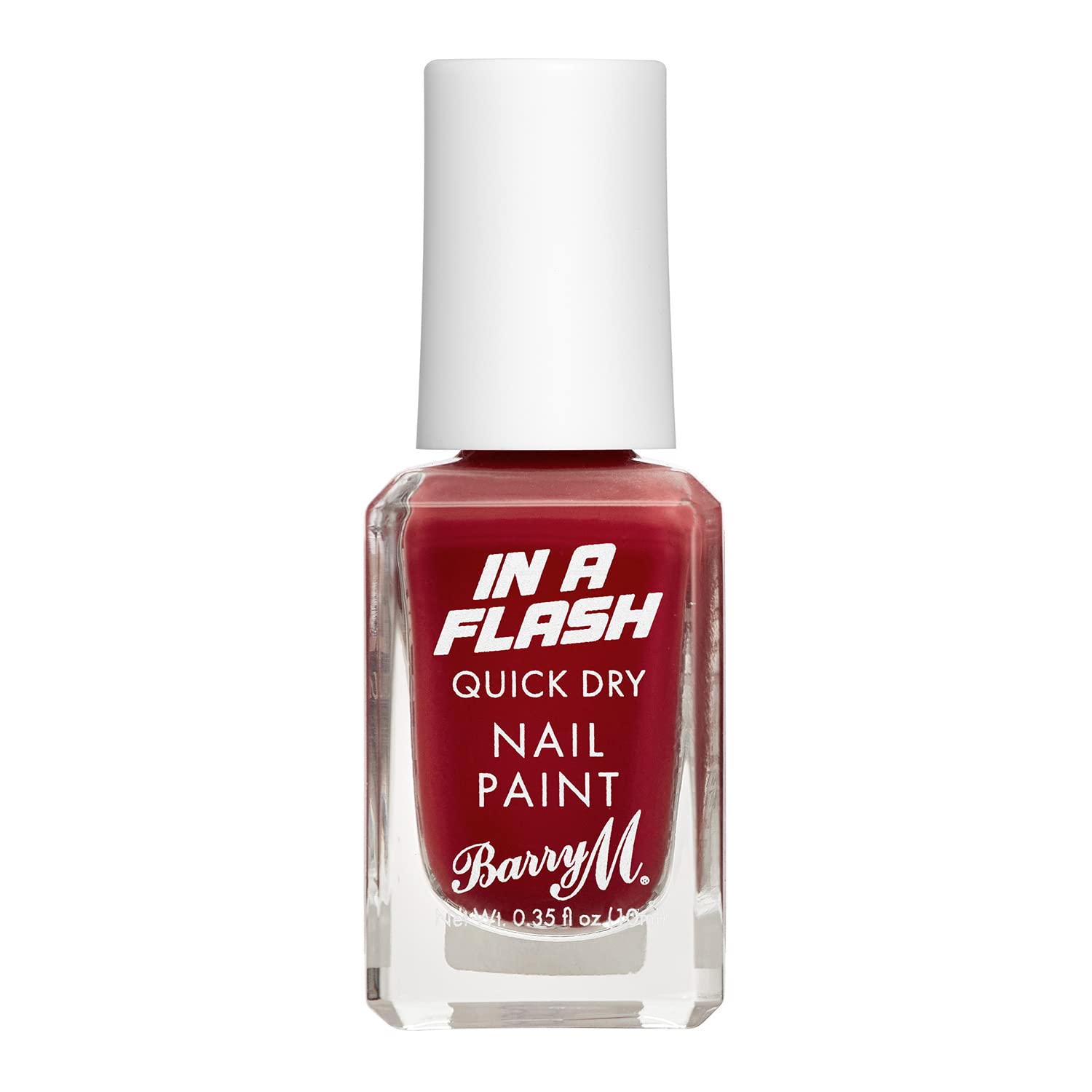 Barry MIn A Flash Quick Dry Nail Paint, Shade Red Race | Red Nail Polish