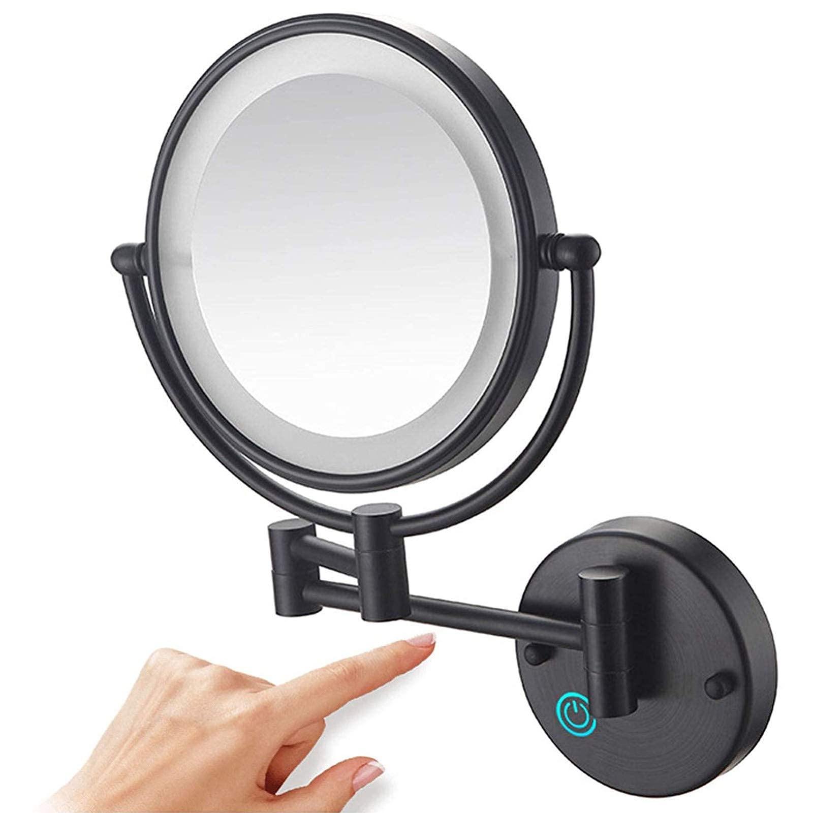 Miroir de maquillage 7,8 pouces idée cadeau idéale pour filles et hôtels