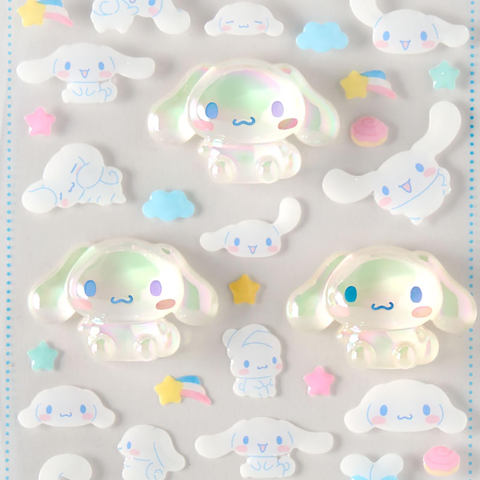Amazon | サンリオ(SANRIO) オーロラ立体シール シナモロール 対象年齢