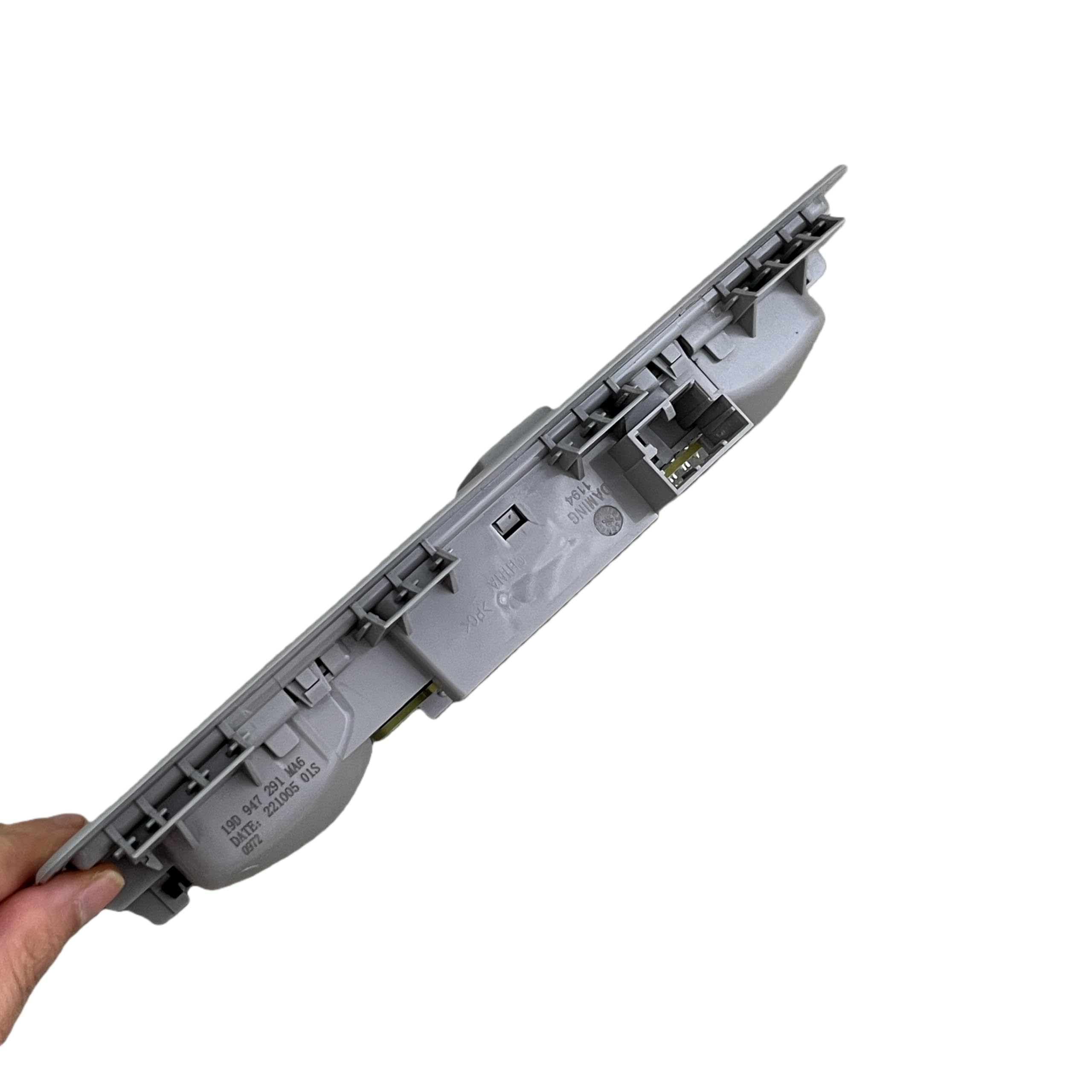 LED Leselampe hinten kompatibel mit Tiguan 2 Golf 7 5GD947291A Dachkuppelleuchte Rücklicht Dachleuchte kompatibel mit Superb 5GD 947 291A Grau