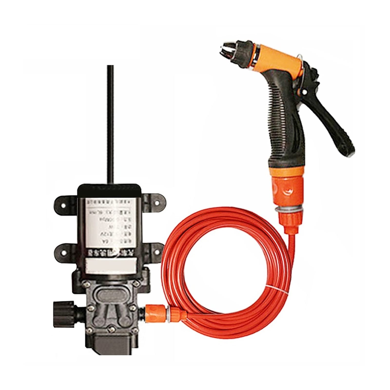 Spritzpistole, Autowäsche 12V Autowaschpistole Pumpe Hochdruckreiniger Autopflege Tragbare Waschmaschine Elektrische Reinigung Auto Gerät
