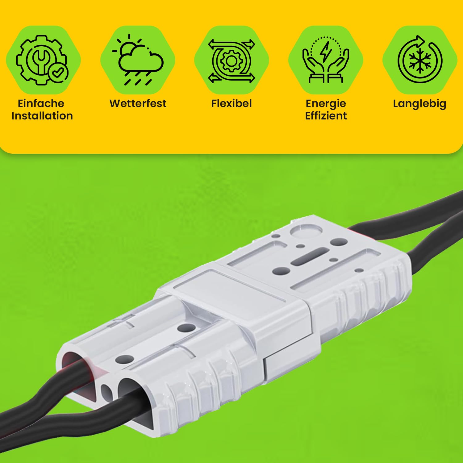 Offgridtec® Anderson przedłużacz 3 m do modułów Offgridtec FSP i walizki solarnej