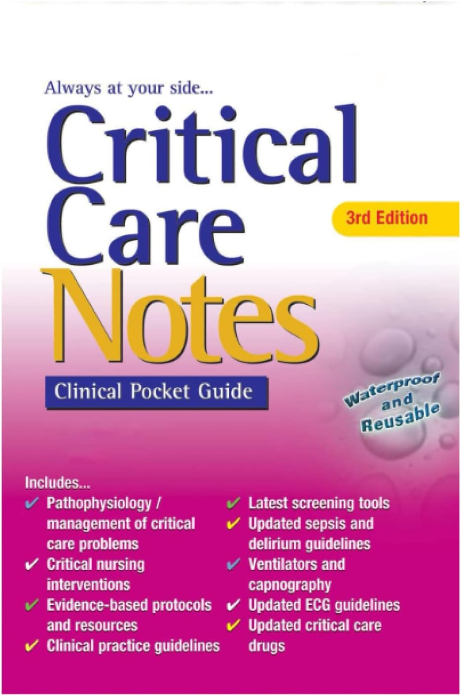 Critical Care Notes Paperback – 5 April 2022