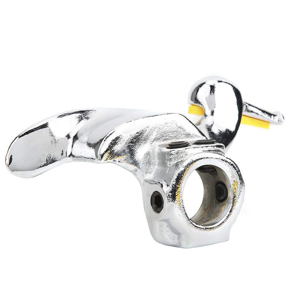 KIMISS Changeur de pneu de voiture en acier inoxydable, accessoires de tête de canard de démontage de montage de tête de changeur de pneu avec coussinets de protection(28MM)