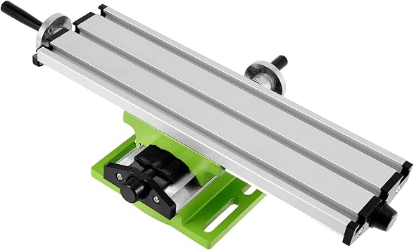 12.2 Inches Milling Machine Worktable, Multifunction Mill Working Table, X-Y Axis Milling Machine for Mini Drill and Drill Bracket