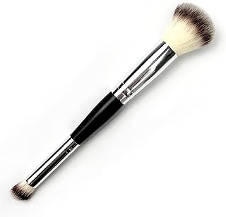 Brocha de maquillaje profesional de doble pun...