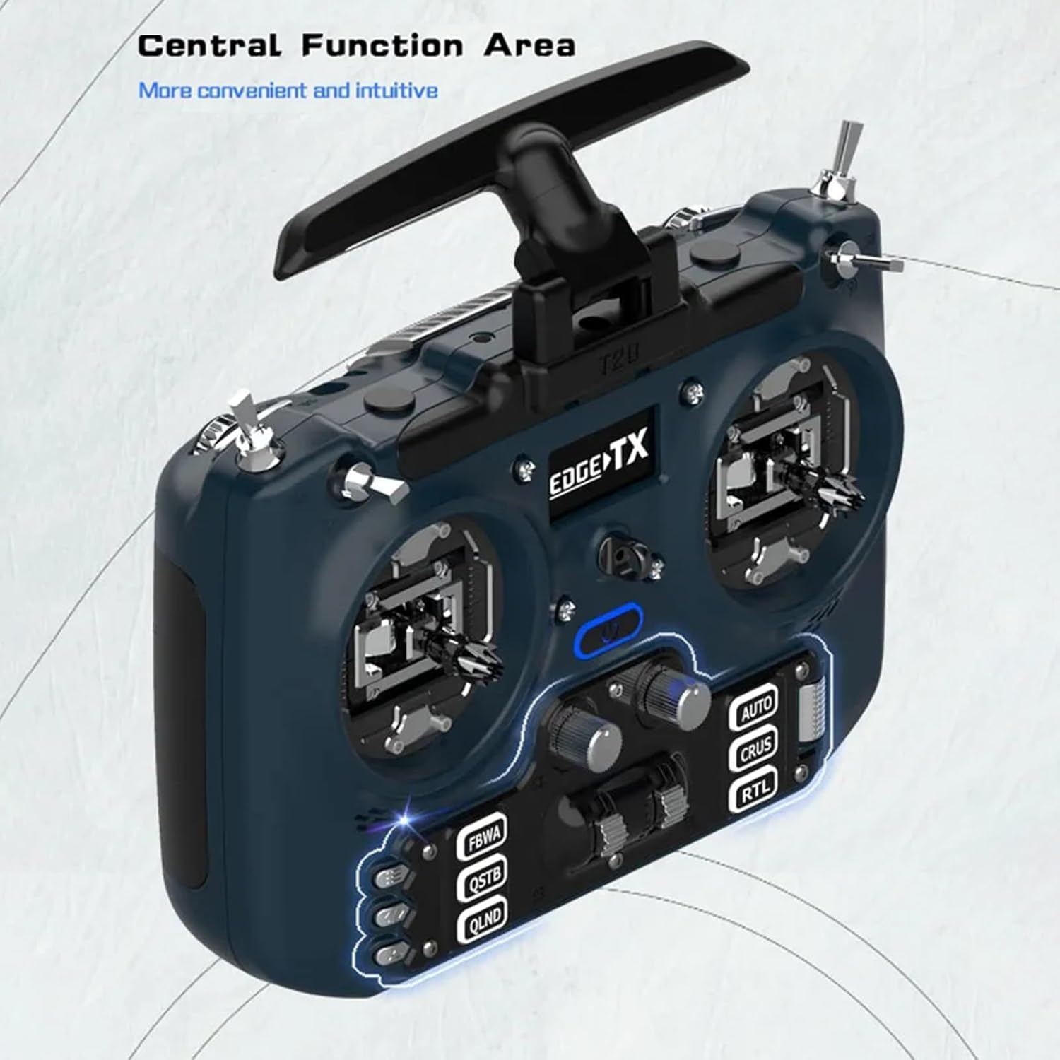 Jumper T20 V2 ELRS 2,4 GHz Full Size Radio EdgeTX Max T-20 1000 mW Fernbedienung für ferngesteuerte Drohne mit großer Reichweite Multi-Protokoll