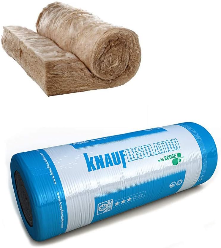 6 x Knauf Insulation Earthwool Loft 150mm x 9.17 Square Metre Per Roll