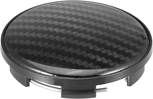 Miniatura 6 de X AUTOHAUX Tapacubos centrales de rueda de 2.480 in y 2.677 in, cubre llantas universales, piezas de tapa de cubo para coche, color negro