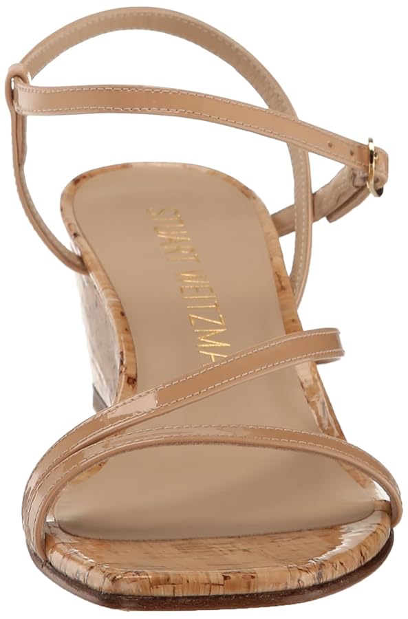 【Stuart Weitzman】オアシス Stuart Weitzman Oasis 50MM Patent Leather Sandals | Saks