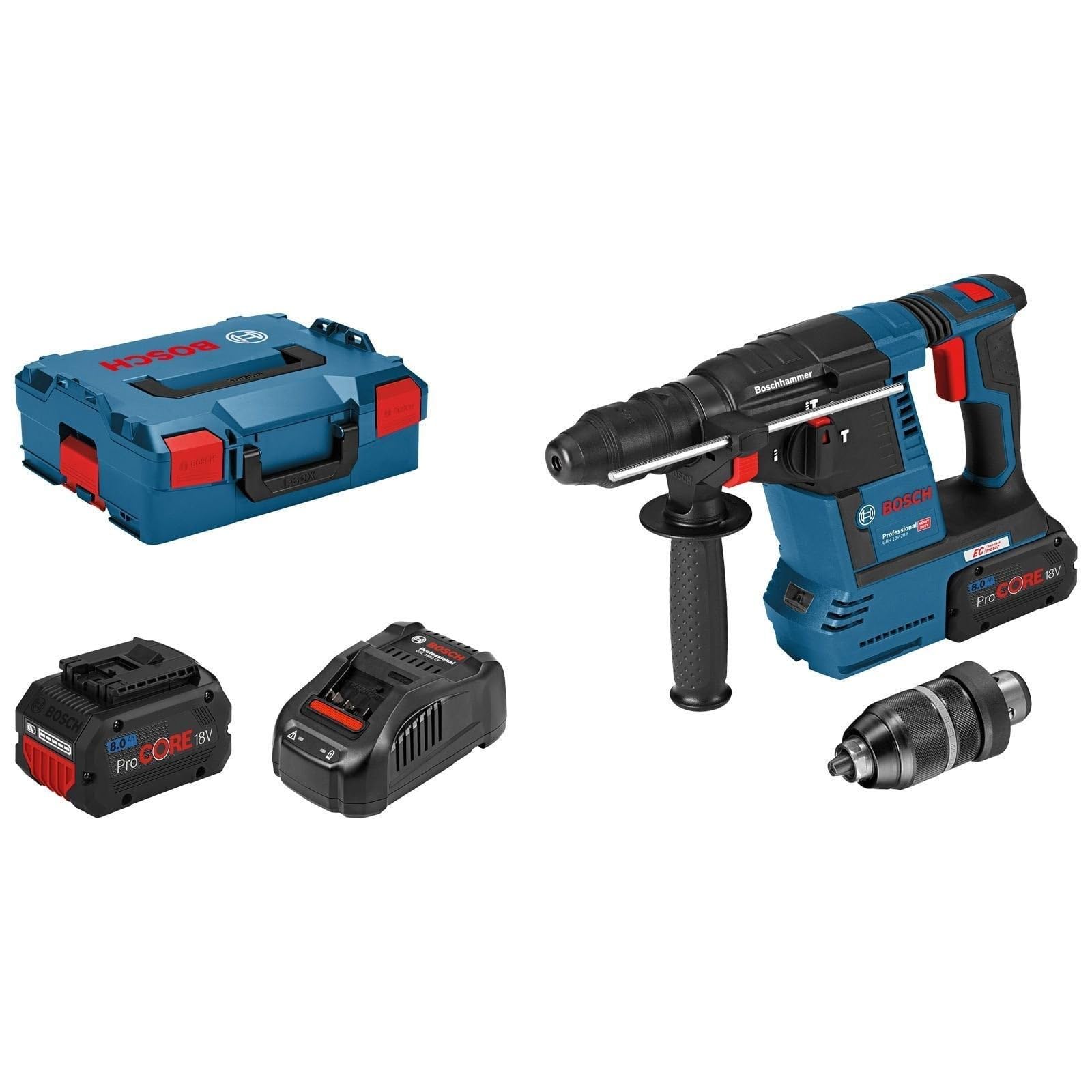 Bosch GBH 18V-26 F Professionel, perforateur sans fil, SDS-plus, 18 V