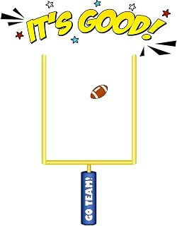 VWAQ Field Goal Post Wall Decal