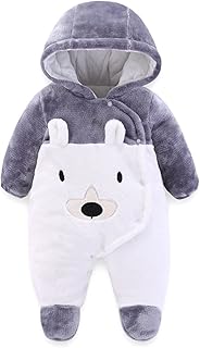MTEF Baby,Clothing,Baby Boys 0-24m,Bodysuits & One-Pieces,Rompers Infant Newborn Baby Boys Girls Cute Cartoon Animals Long Sleeve Patchwork Fleece Hooded Romper Jumpsuit Outfit Clothes Coat Summer Clothes for Big Boys
