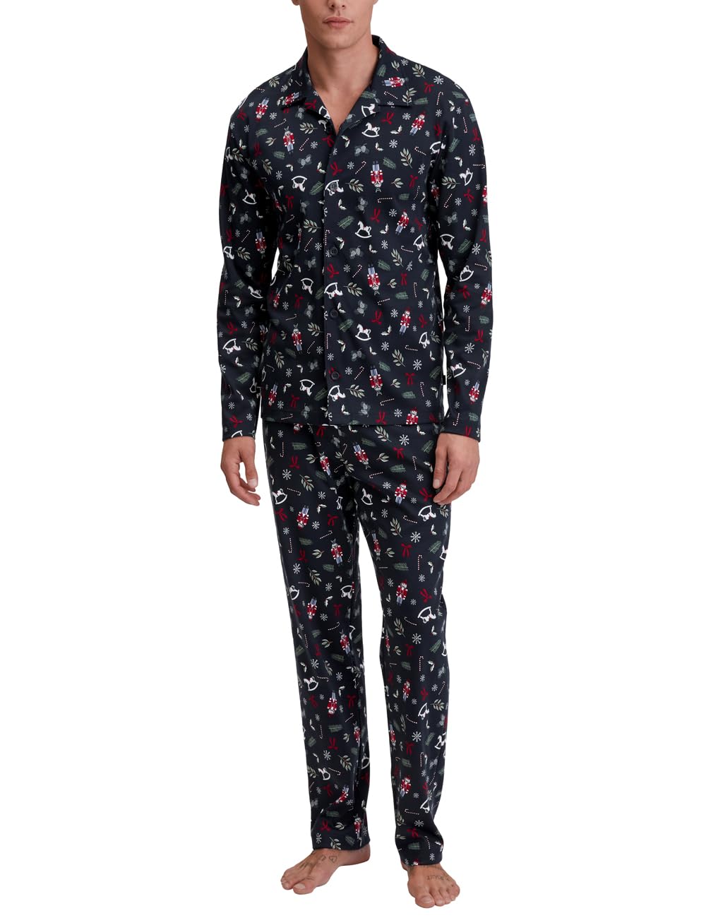 CALIDA Family & Friends Pyjama, lang Herren