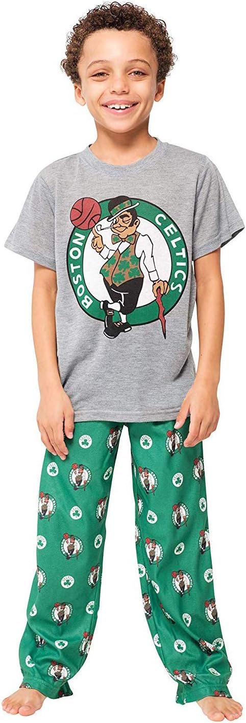 Ultra Game Youth NBA Official 2-Piece PJs Lounge Pants & Tee Set
