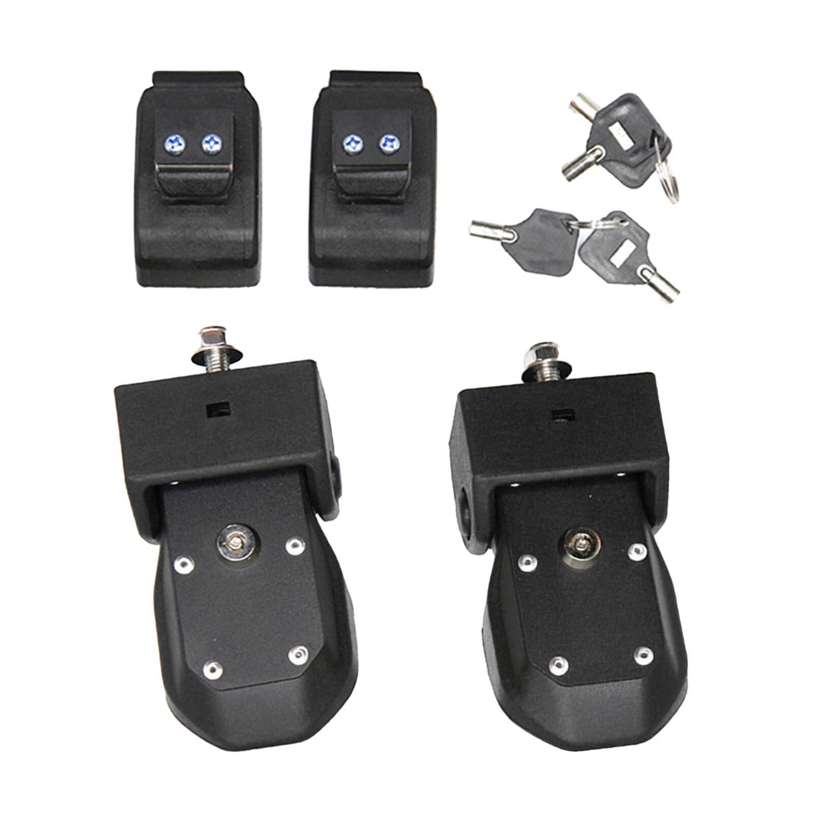 Boucle de loquet de capot noire Jeep Wrangler JK 2007-2017
