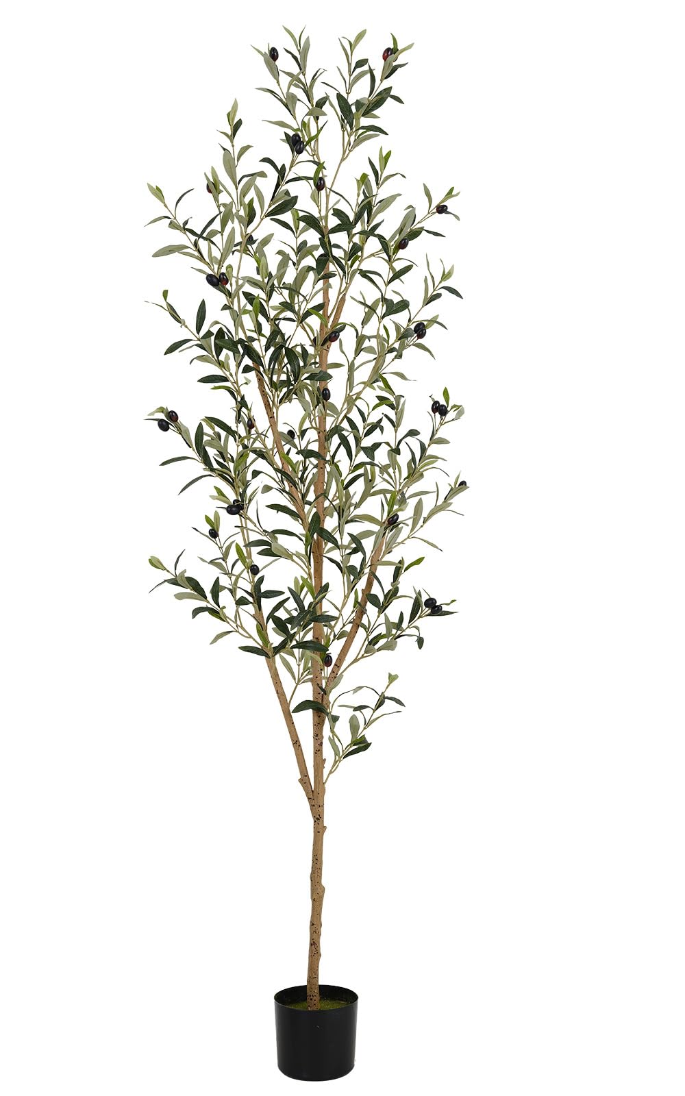 Artificial Olive Tree 6FT, Tall Faux Olive Trees Indoor Fake Olive Tree ...
