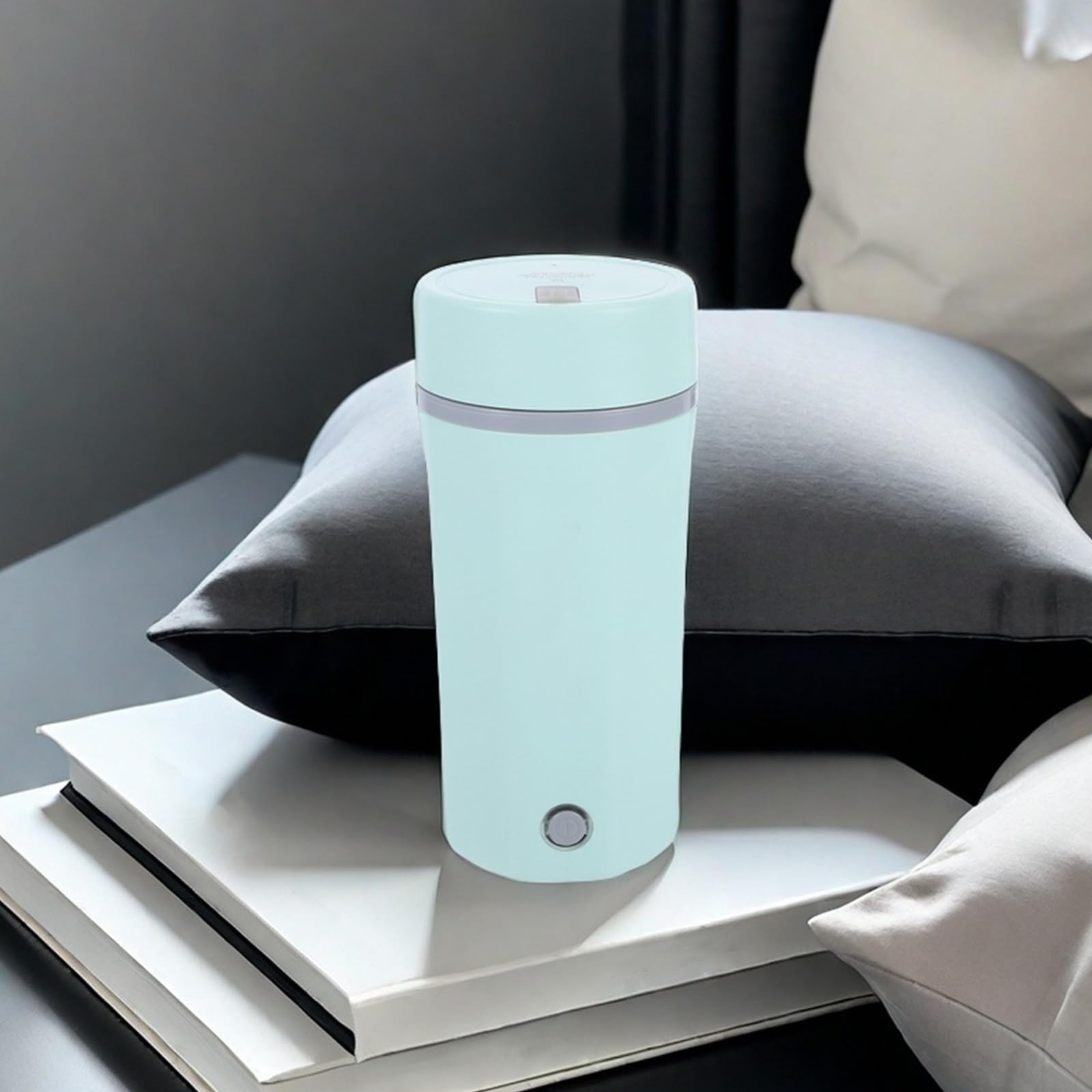 Sosoport Mini Hervidor Eléctrico Portátil de Acero Inoxidable para Viaje Capacidad de 500ml, Apagado Automático y Funcionamiento Silencioso Adecuado para Espacios Pequeños