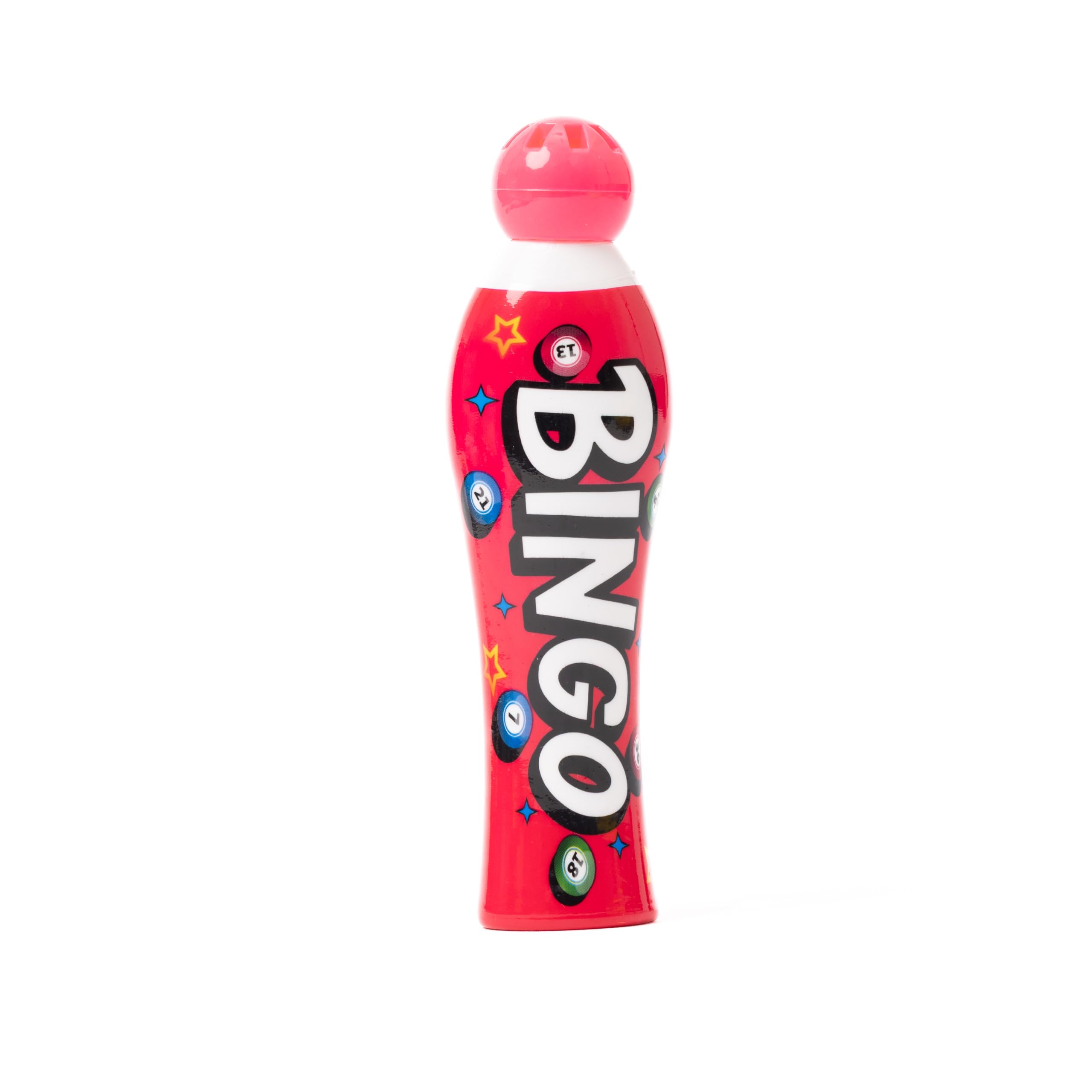 Lot de 12 grands tampons de bingo dans une boîte de présentation – 12 couleurs vives – Bouteilles d'encre de 40 ml – Marqueurs de bingo faciles à prendre en main pour événements, fêtes, collectes de