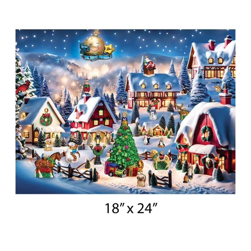 Old World Christmas Winter Wonderland Puzzle - Image 2