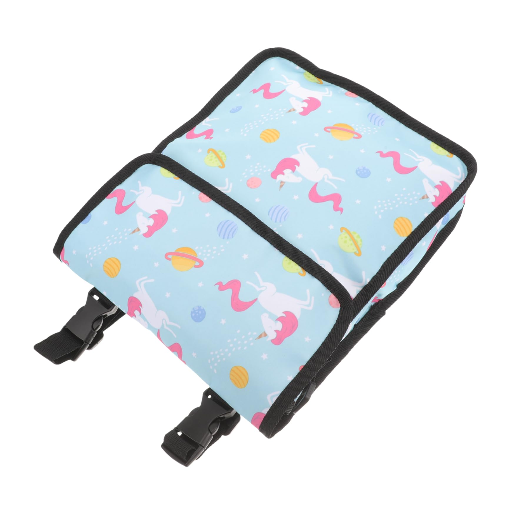 Abaodam 5 Pezzi Borsa per bicicletta manubrio borsa per portapacchi posteriore sacchi all'aperto sospeso borsa portaoggetti per telaio bici borsa appesa per bici telone