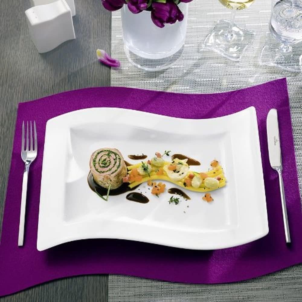 Villeroy & Boch - NewWave Schüssel mit Deckel 2,2 l Weiß, Spülmaschinenfest, Mikrowellensicher, Terrine mit Deckel, Serviergeschirr, Suppenterrine, Salatschüssel, Geschirr, Premium Porzellan