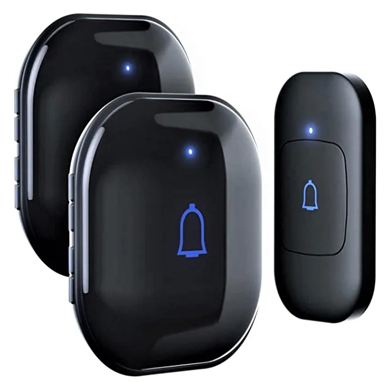 Mobygkfy D Outdoor Smart Oor Bell Chime Kit With Le Flash Welcome Receiver Home Oorbell Waterproof