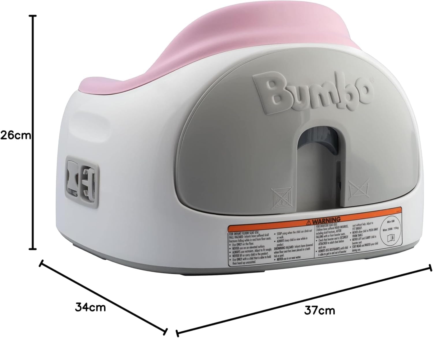 Bumbo Kołyska wieloosobowa, różowa