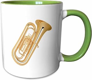 Tuba 11oz Two-Tone Green Mug