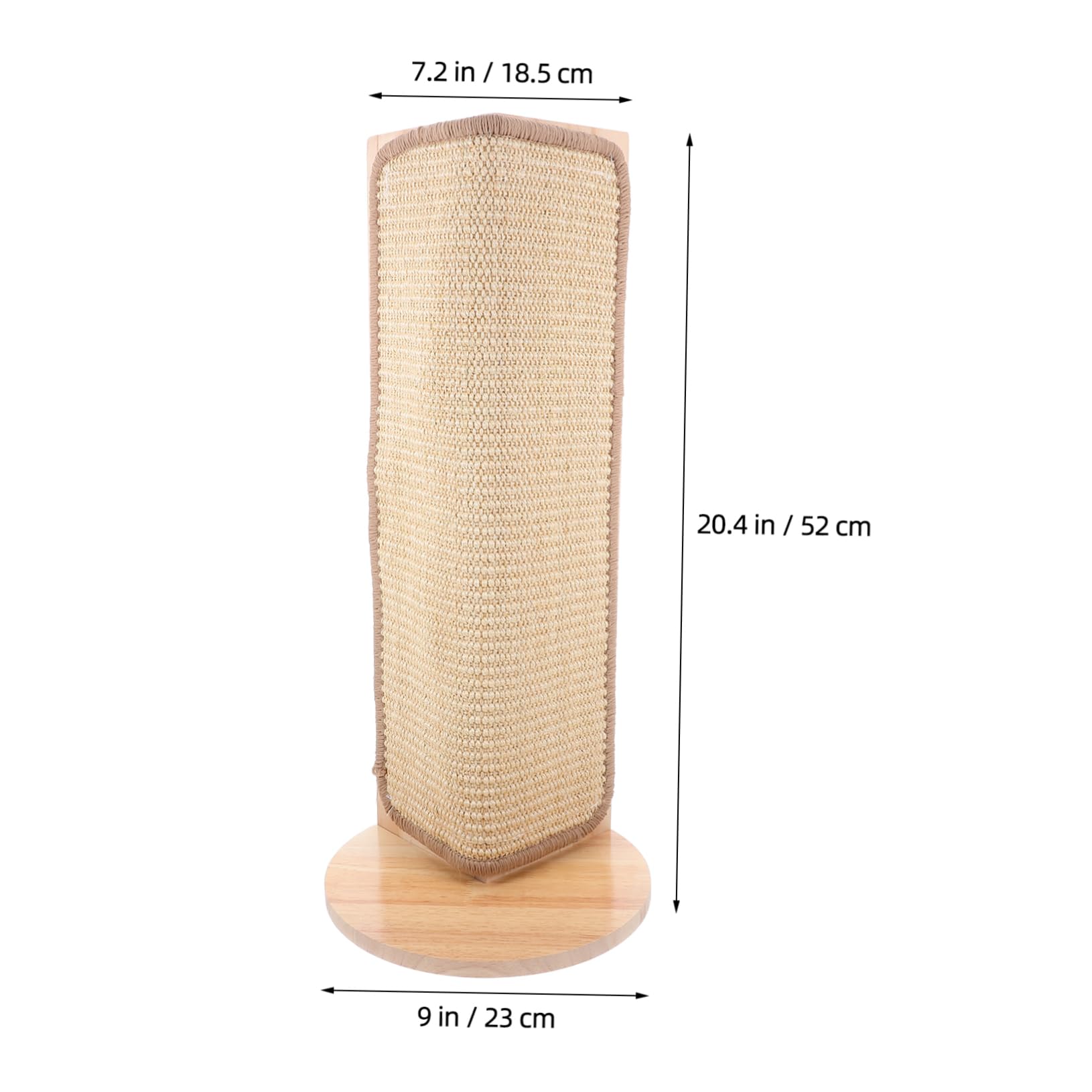 ORFOFE Protector De Muebles para Gatos Rascador De Sisal Natural, Alfombrilla Rascadora para Esquinas, Tamaño Mediano, Protección para Sofá y Pared, Adecuado para Gatos De Interior y Gatitos