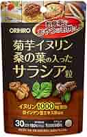 Amazon.co.jp: オリヒロ 菊芋イヌリン桑の葉の入ったサラシア粒