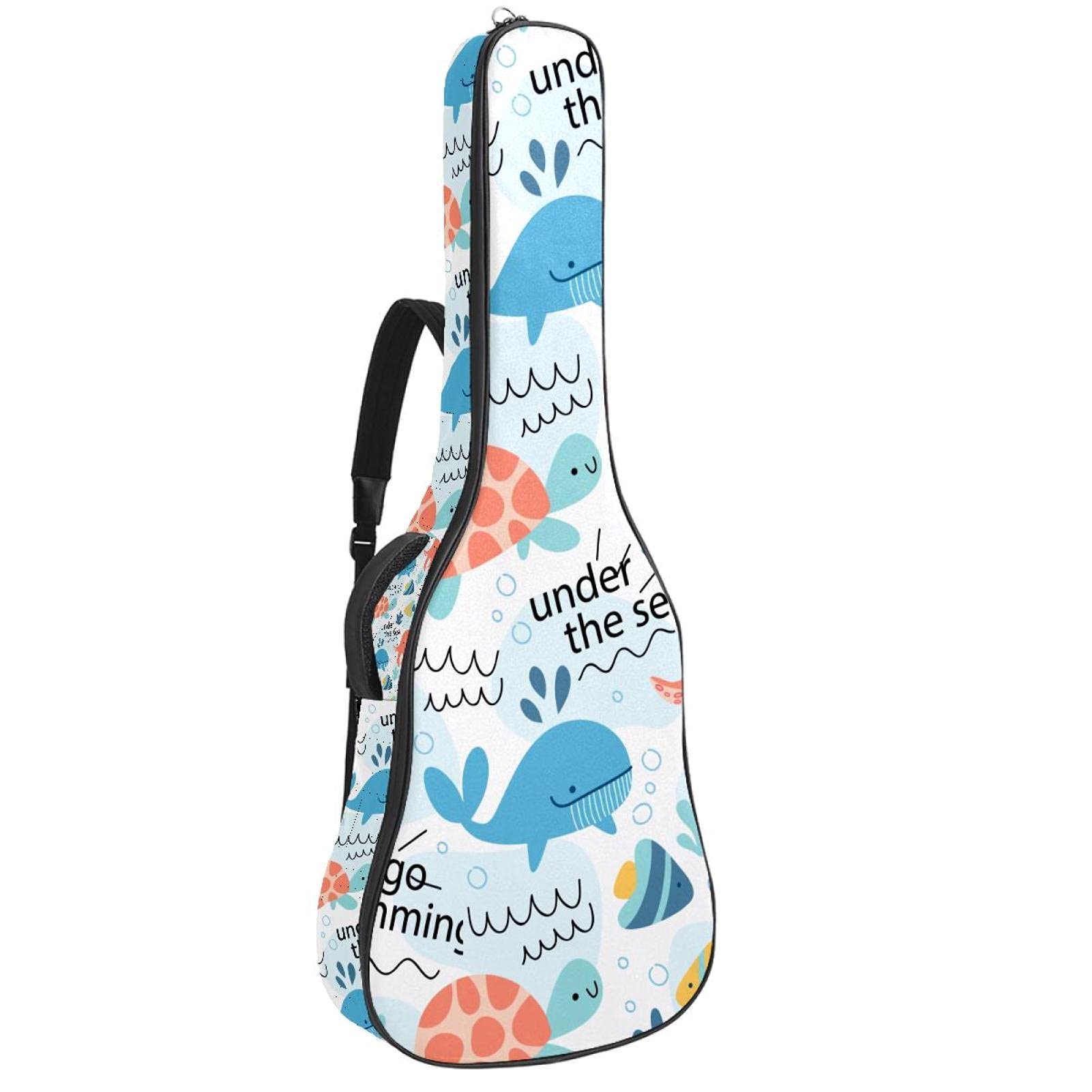 Sac à dos pour guitare basse et acoustique à sangles réglables - 6