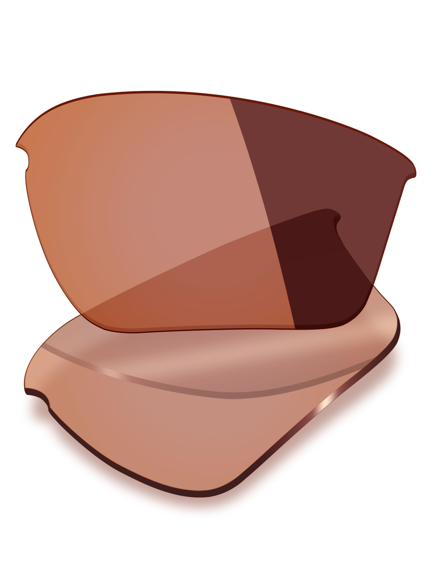 Mryok Replacement Lenses Compatible with Oakley Half Jacket 2.0 XL OO9154 62mm Sunglasses, HD Polarized, UV Protection