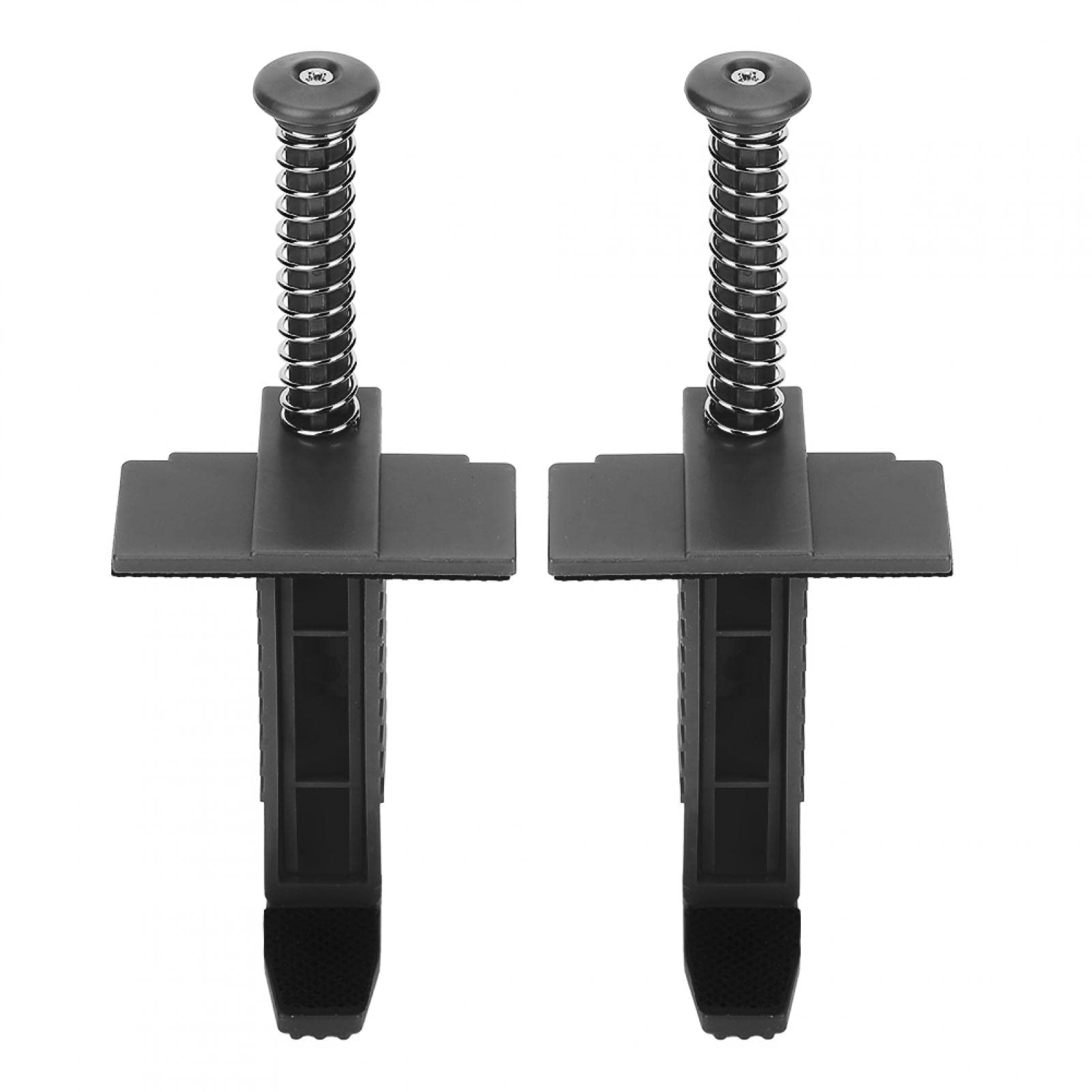 Brick Clamp, line clamp Brick Clip, 2PCS Brick Liner Runner Wire Drawer Bricklaying Tool Brick Line Clips Leveling Measuring Tool for Building Construction (Black)
