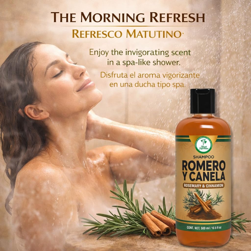 Amazon.com : HIGH SUPREME Shampoo Romero & Canela (Rosemary