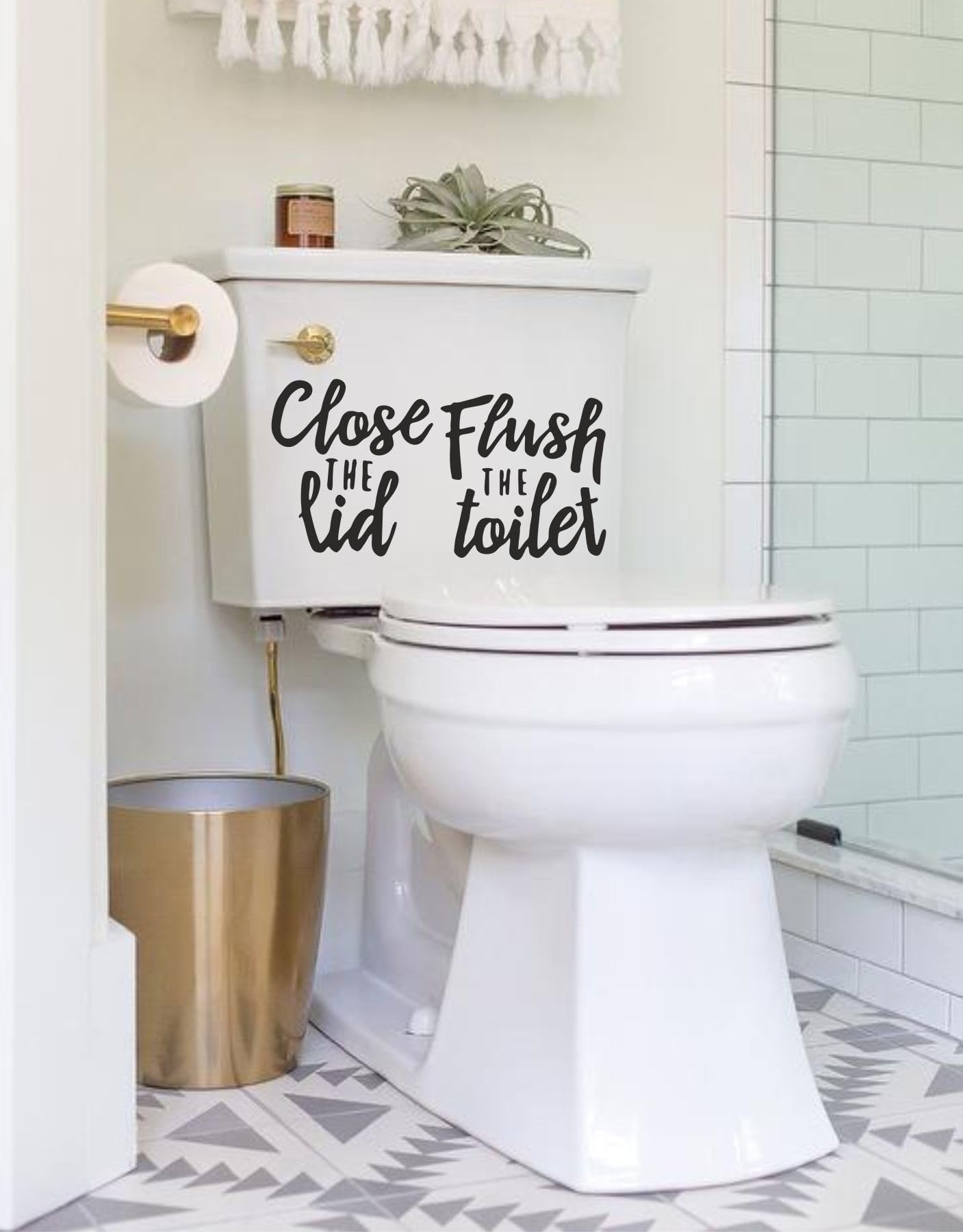 WallAdmire Close The Lid Funny Toilet Seat Sticker (B0CVHD8CFX) Amazon Price History, Amazon Price Tracker