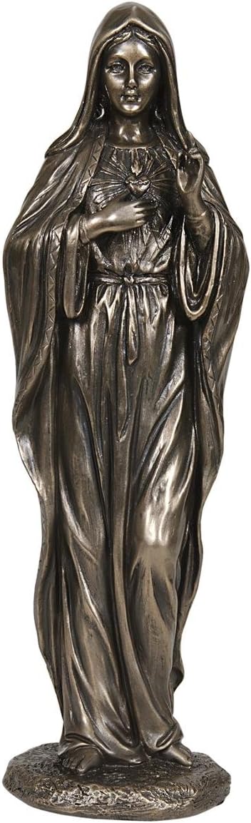 Craftghar Mother Mary Resin Statue Idol in 8 Inch for Home and Office