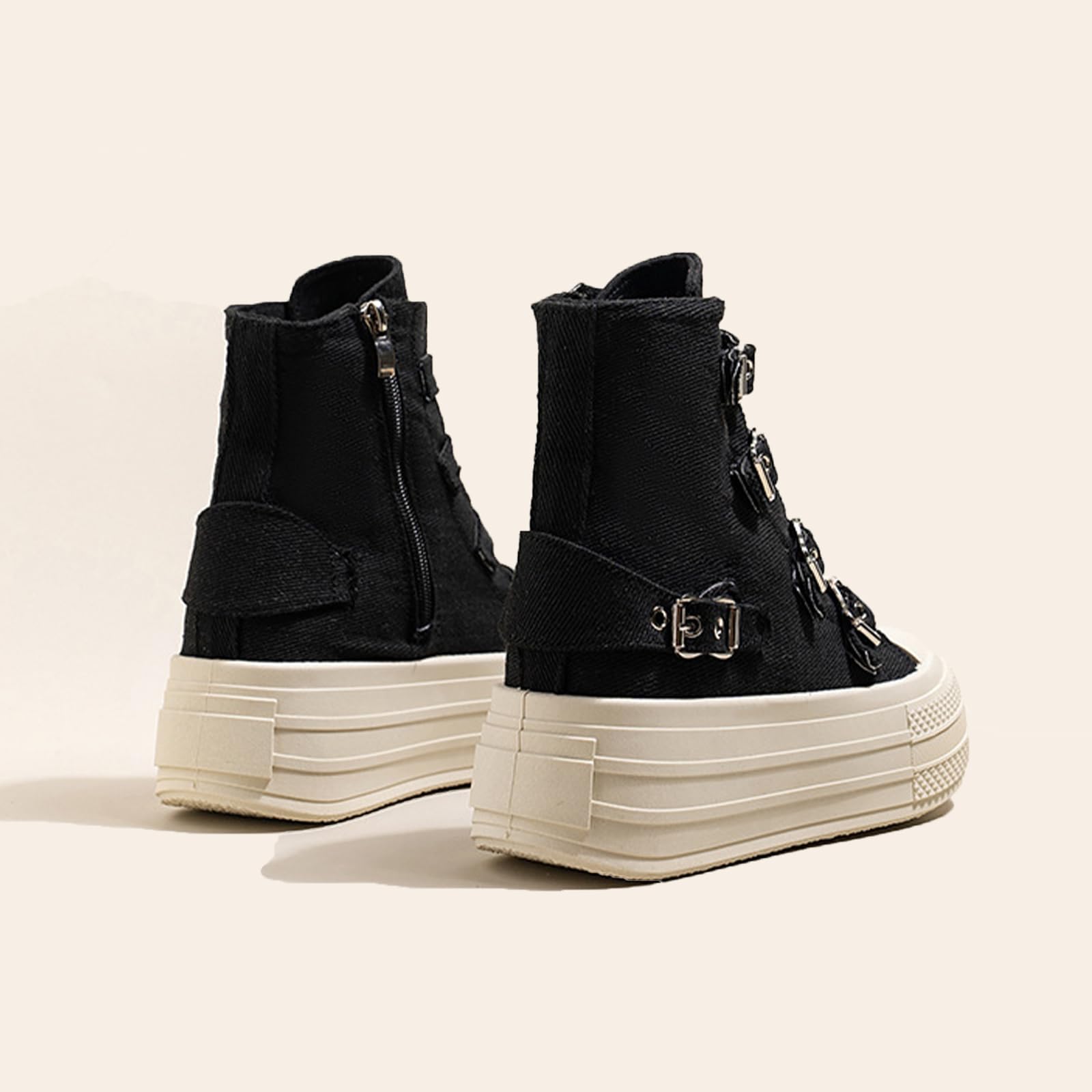 Amazon.com: CPMBFDC Women's Platform High Top Sneakers High Top