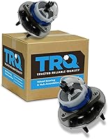 Vista 174 de Conjunto de buje y rodamiento de rueda trasera izquierda y derecha TRQ 2 piezas Compatible con Mazda CX-9 2007-2015 Todo Tracción