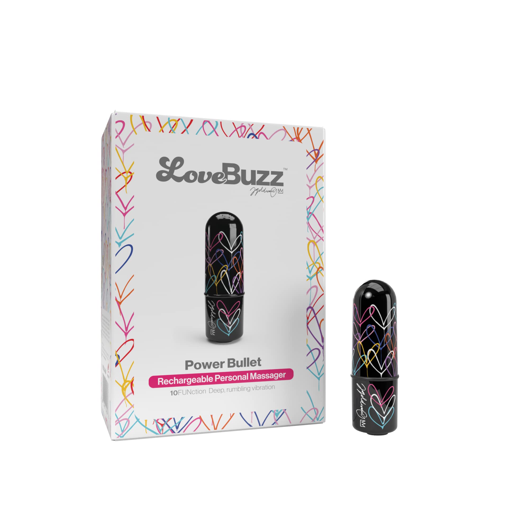 Love Buzz Power Bullet - portable and discreet massager for her